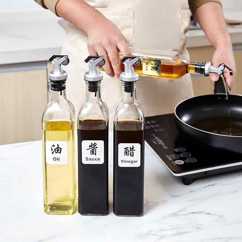 調味料入れ 油 オイルボトル 醤油ボトル 酢ボトル ガラス ステンレス 500ml