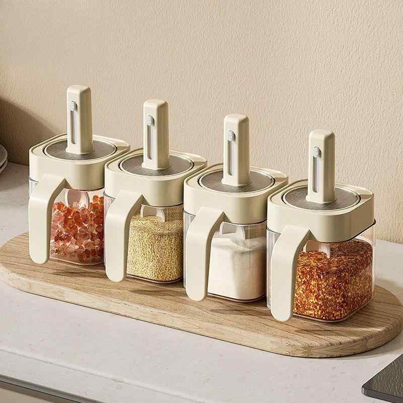 調味料入れ 調味料ボトル スパイスボトル 収納ケース 家庭用 調味料 密閉 塩 砂糖