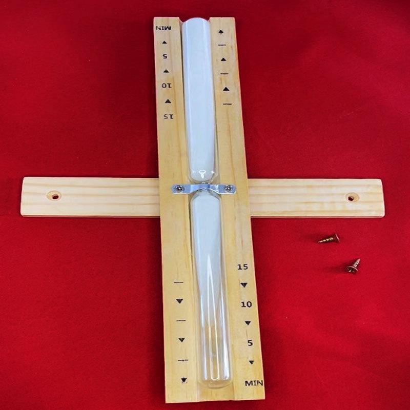 砂時計 木製 サウナ用 5分 タイマー 砂時計 浴室用 回転式 砂タイマー サウナグッズ ピンク 赤 緑 黄 白 29cm