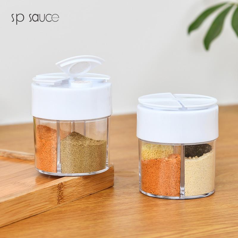 調味料入れ 調味料ボックス スパイスラック スパイスボトル 食品級 香辛料 容器 PS PP キッチン収納 お..