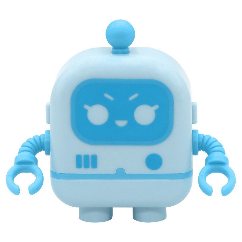 印鑑 キッズ 子供用 名前印鑑 光敏スタンプ 幼稚園 小学校 入園準備 お名前スタンプ ロボットモチーフ 防水