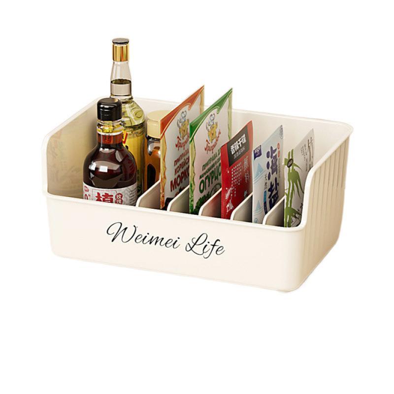 調味料入れ ケース キッチン収納 スパイスラック ストッカー 保存容器 おしゃれ 卓上 整理棚 シンプル 多重分格 透明