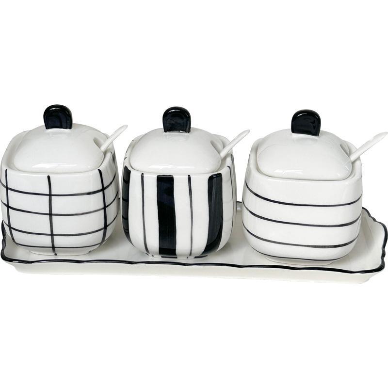 調味料入れ 北欧風 セラミック 調味料 容器 塩 コショウ 砂糖 卓上 おしゃれ キッチン用品