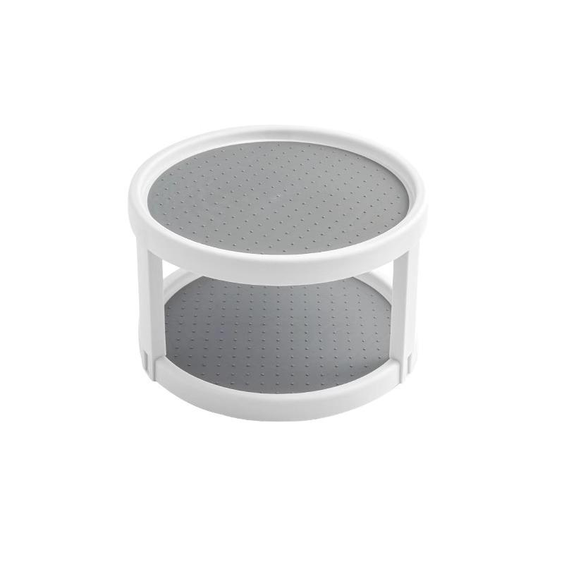 キッチントップラック 調味料入れ オイル 醤油 酢 収納トレー 回転式 滑り止め 多機能