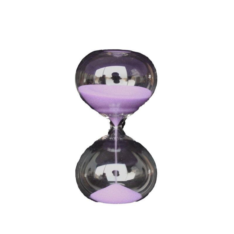 砂時計 インテリア雑貨 欧風 カートゥーン 砂タイマー ガラス製 高さ15cm 直径6cm クリスマス ギフト ..