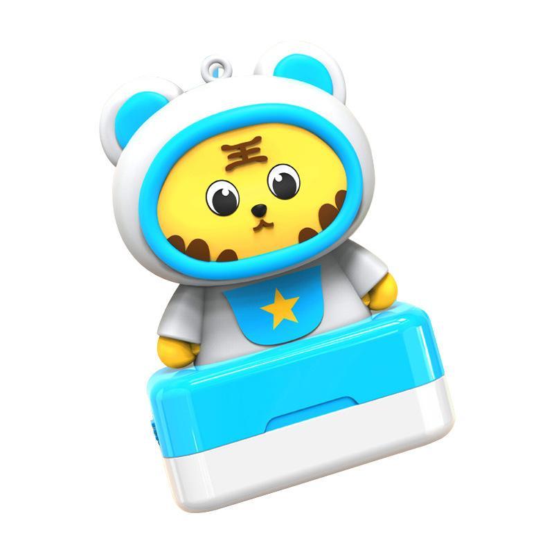 子供用お名前スタンプ 防水 かわいい 動物 服 文房具 名前シール 幼稚園 保育園 入園準備 ピンク系 黒系 青系 緑系