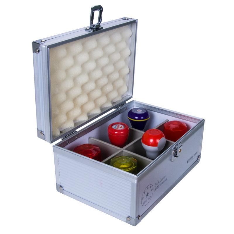 印鑑ケース 印鑑ボックス アルミ合金製 セキュリティボックス 鍵付き 印鑑収納ケース 法人印鑑 銀行印 認印 保管 整理整頓