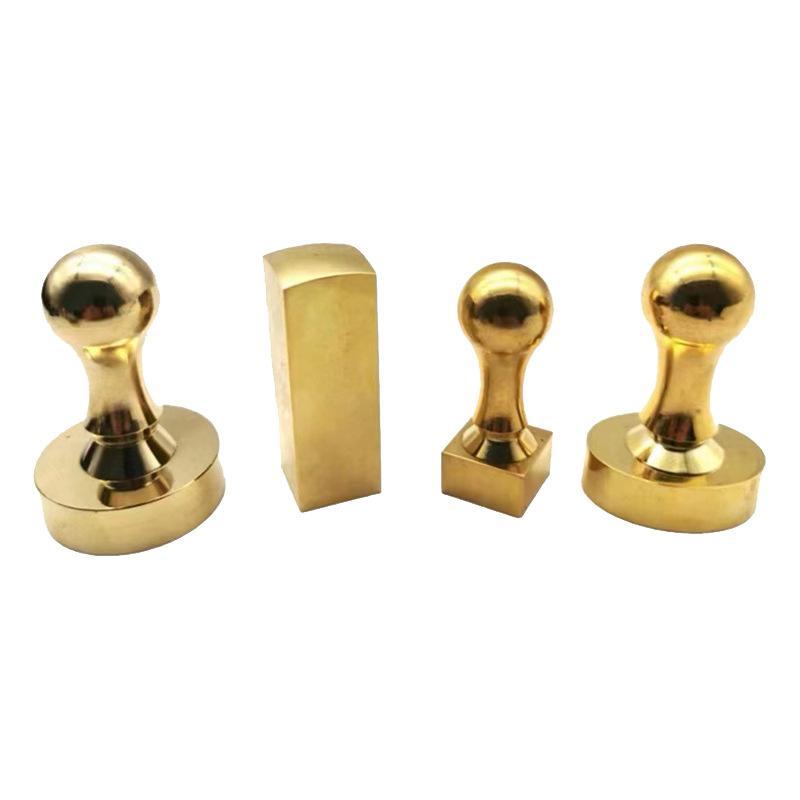 印鑑 材料 純銅製 ネーム印 フルネーム 彫刻可能 電気メッキ加工