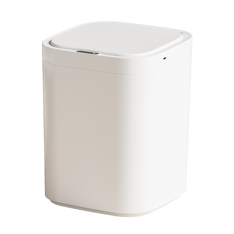 Dustbins - ゴミ箱 リビング用 ふた付き センサー式 ごみ箱 自動開閉 ダストボックス キッチン 寝室 オフィス ホテル スクエア型