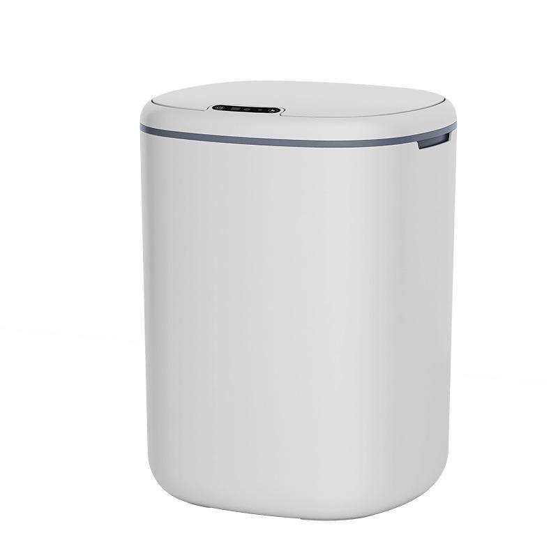 ゴミ箱 大容量 スマートゴミ箱 リビング 寝室 トイレ キッチン センサー式 ふた付き 20L ホワイト グレ..
