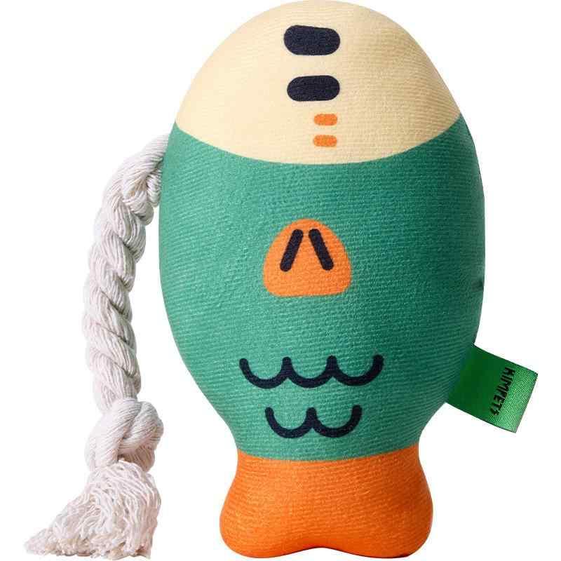 犬用おもちゃ 発声おもちゃ ぬいぐるみ 噛むおもちゃ 胖头鱼モチーフ 歯磨きおもちゃ ストレス解消 ペット用おもちゃ 運動不足解消 かわいい 柔らかい 丈夫