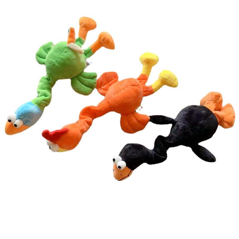 犬用おもちゃ 猫用おもちゃ 発声玩具 ぬいぐるみ 清潔 歯磨き 噛むおもちゃ 噛みぐるみ 鶏 ガチョウ