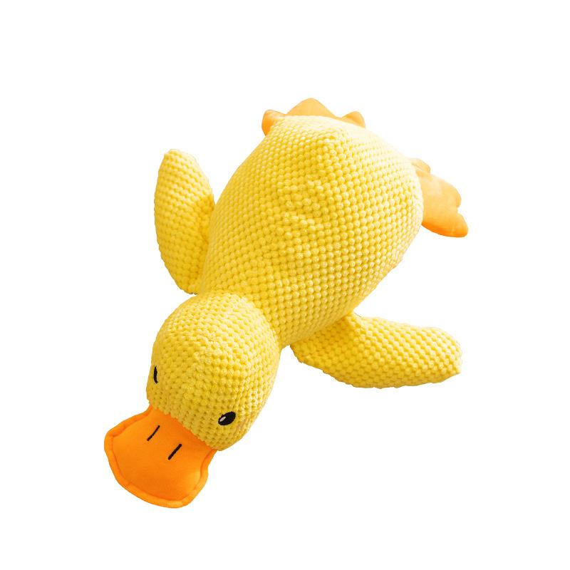 犬 猫 おもちゃ ぬいぐるみ アヒル 発声 玩具 小型犬 中型犬 大型犬 噛む 運動不足 ストレス解消 かわ..