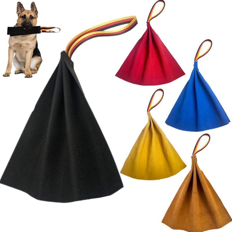 犬用おもちゃ ドッグトイ 噛むおもちゃ 訓練用 丈夫 ストレス解消 デンタルケア 牛革 疯马皮 黒 赤 黄 青 茶 35cm