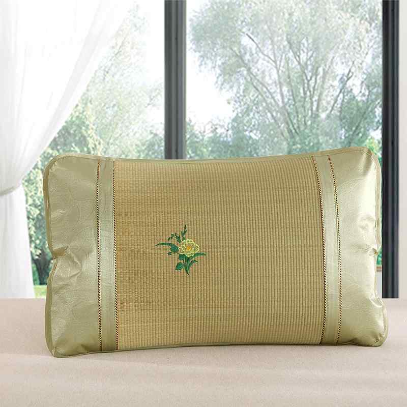 枕カバー 草 藺草 枕パッド 枕 シーツ 海綿 草 円角 四角 接触冷感 40×68cm