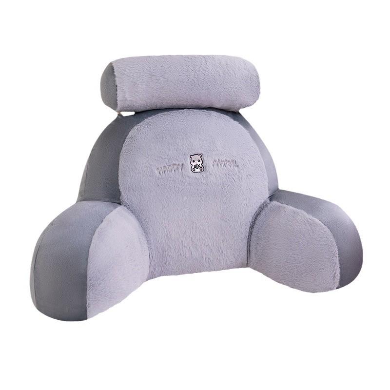 枕 抱き枕 クッション 背もたれ かわいい ぬいぐるみ 洗える グレー ブラック パンダ トースト 柔らか..