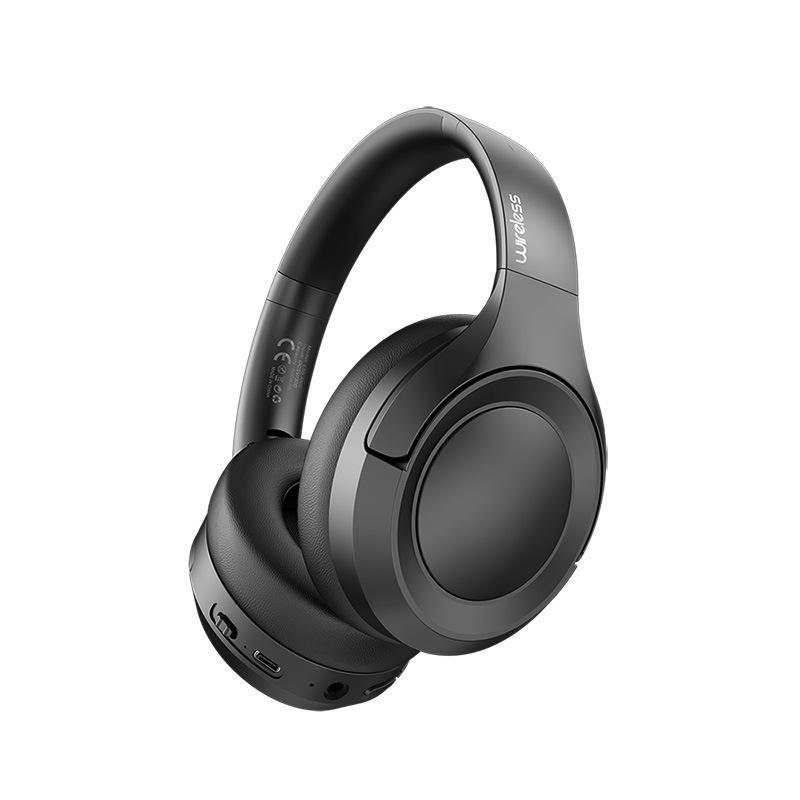 ヘッドホン ワイヤレス Bluetooth ノイズキャンセリング 超長 4 ～ 8時間 通話サポート 音楽 L50 ブラック L50 米ホワイト シンプル