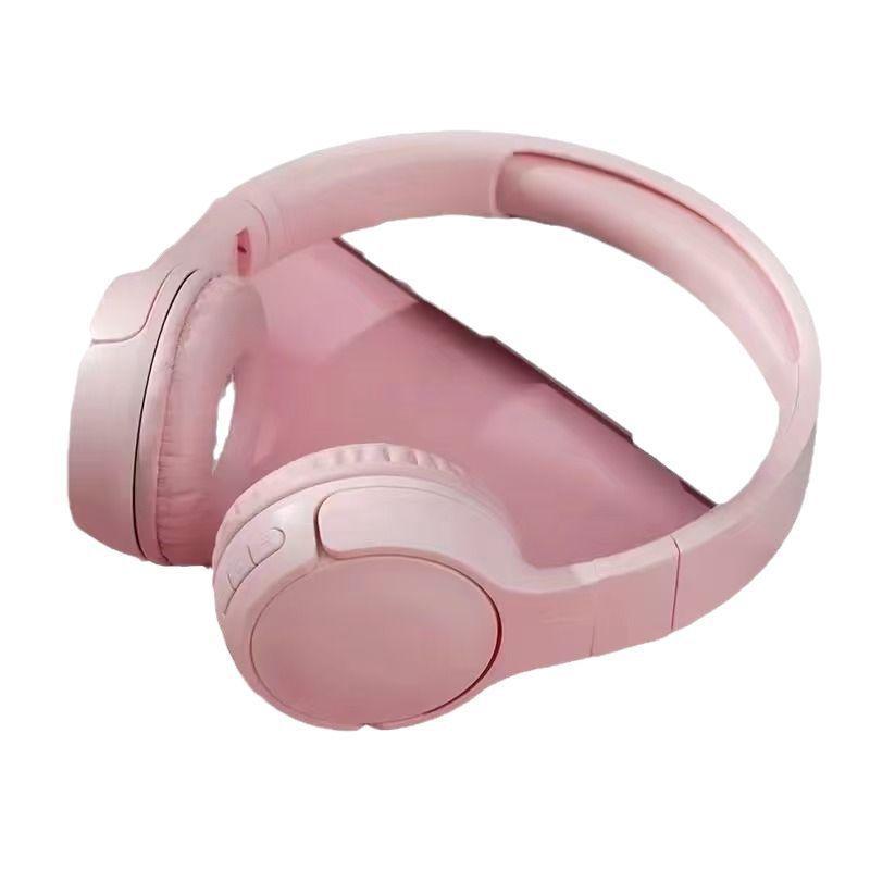 ヘッドホン ワイヤレス Bluetooth5.3 スポーツ ランニング 音楽 再生 マイク付き 軽量 折りたたみ式 ブラック ブルー ホワイト ピンク レッド