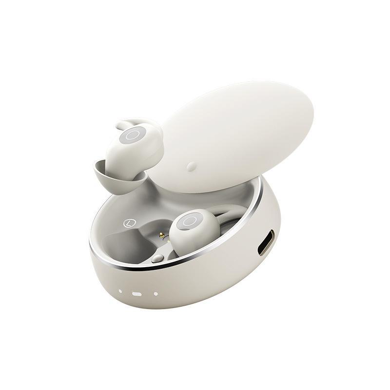 イヤホン ワイヤレス インナーイヤー型 物理ノイズキャンセリング 超小型 Bluetooth5.3 左右分離型 防..