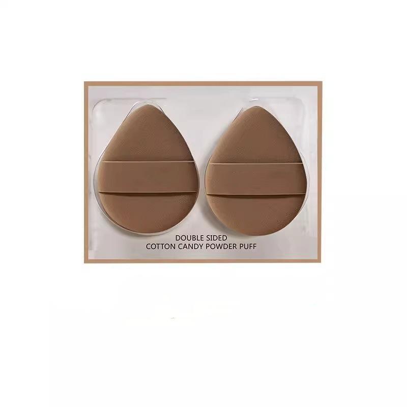 パフ 両面タイプ 高光沢 クッションファンデーション パウダーファンデーション 兼用 乾湿両用 ルビセル