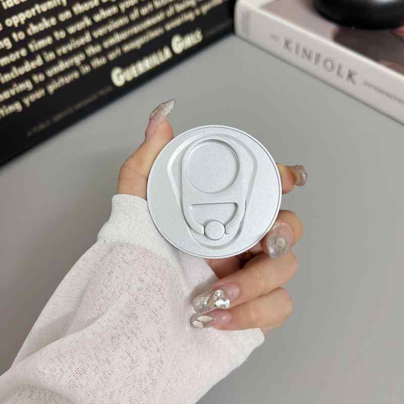 スマホリング スマホスタンド 背面貼り付け型 合金製 コカコーラ缶風 マグネット式 スマートフォン ホルダー