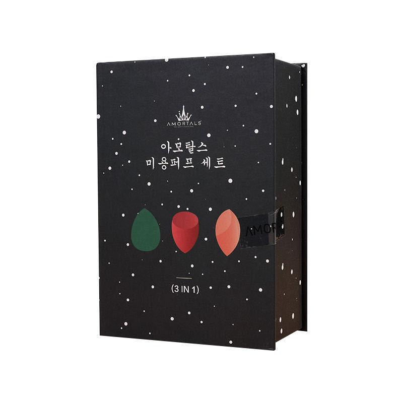 メイクアップ スポンジ パフ 美容ツール 化粧下地 ファンデーション 塗布 3個セット 親水性ポリウレタン 持ち運び