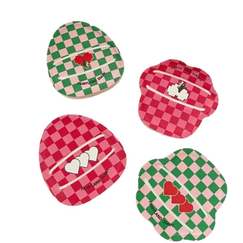 パフ ファンデーションパフ 柔らかい トウモロコシデンプン製 パウダーパフ 三角形 植毛 スポンジ 替え