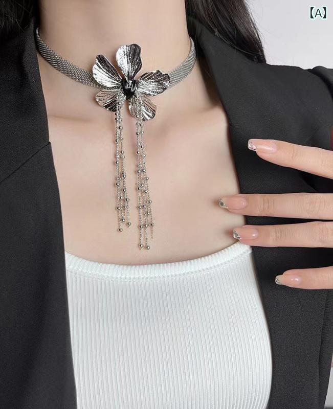 ネックレス レディース イヤリング セット アレルギー対応 花 フラワー 流蘇 タッ...