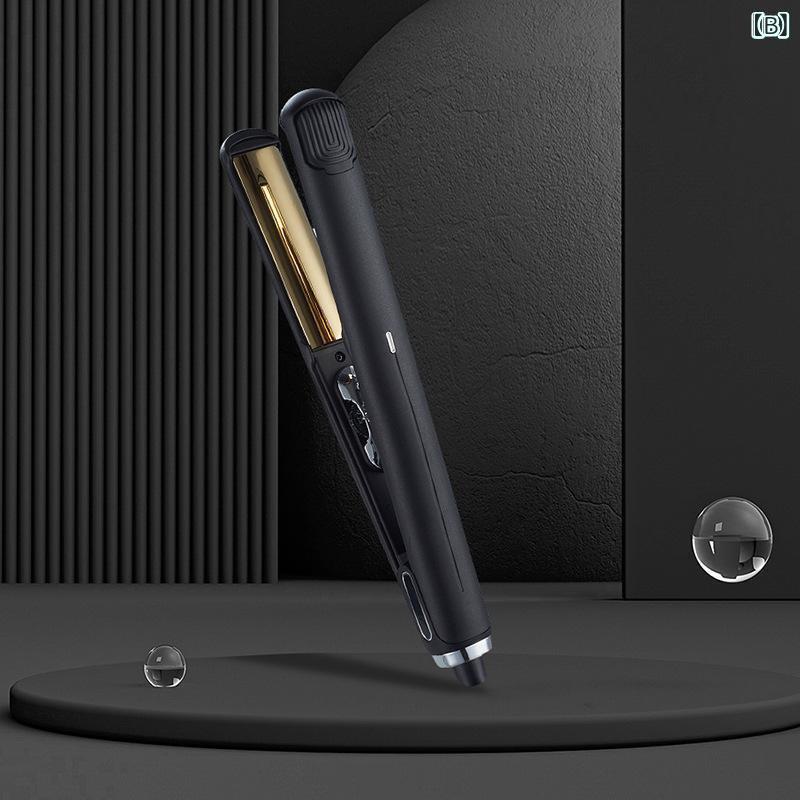 ヘアアイロン レディース メンズ ストレート カール 2way ウェーブ コテ 巻き髪 前髪 アレンジ 立ち上がり早い 軽量 旅行 携帯 持ち運び スタイリング