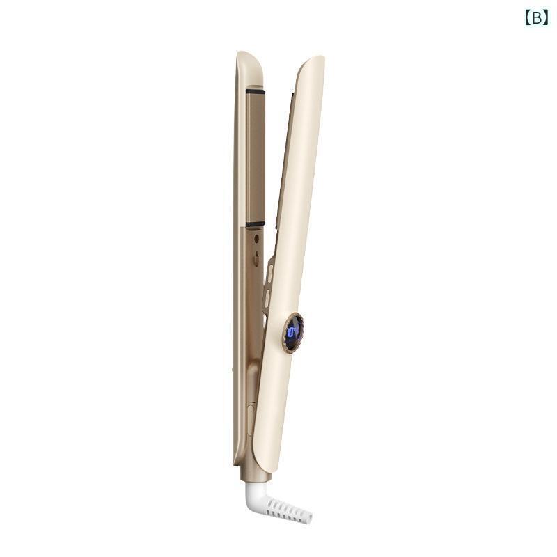ヘアアイロン レディース 32mm コテ ストレート カール 2way ミニ 交流式 旅行用 ...
