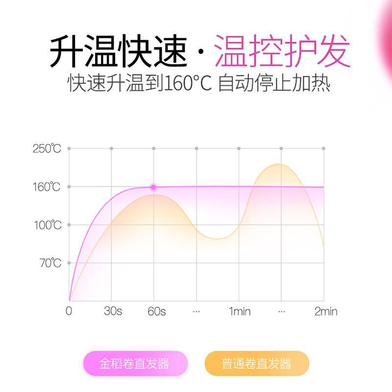 ヘアアイロン 大径カール ストレート 2way 前髪 立ち上げ 国内 海外兼用 トルマリンセラミック コーティング