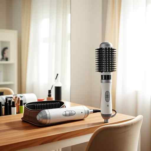 ヘアブラシ ストレート カール ドライヤー 大風量 冷風 温風 速乾 静電気防止 トルマリン セラミック ..