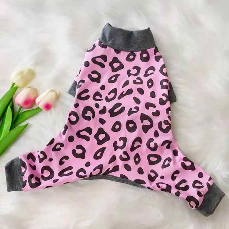 ペット服 レディース ワンピース かわいい ヒョウ柄 ドット柄 纯棉 小型犬用 薄手 厚手 春夏 秋冬 ピン..