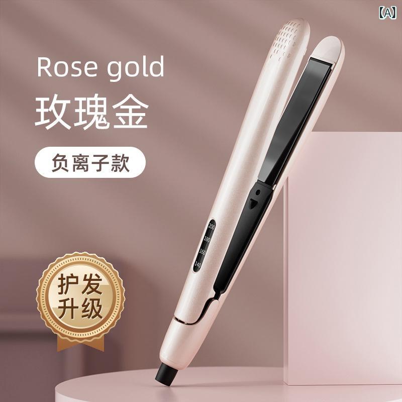 ヘアアイロン レディース カール ストレート 2way 負イオン セラミック 中 длинные волосы ミディアム