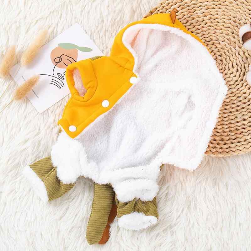 犬 服 秋冬 小型犬 四脚 コットン かわいい 恐竜 テディ ペット ドッグウェア コスチューム