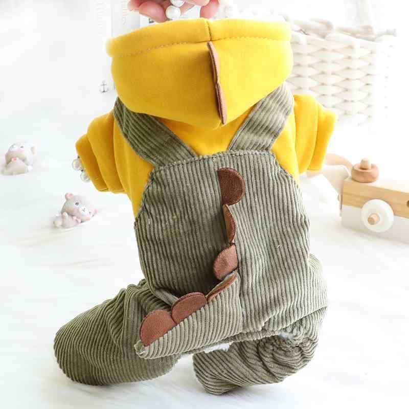 ドッグウェア 秋冬 小型犬 テディ ペット服 かわいい 恐竜 着ぐるみ 綿 ポリエステル 緑 暖か