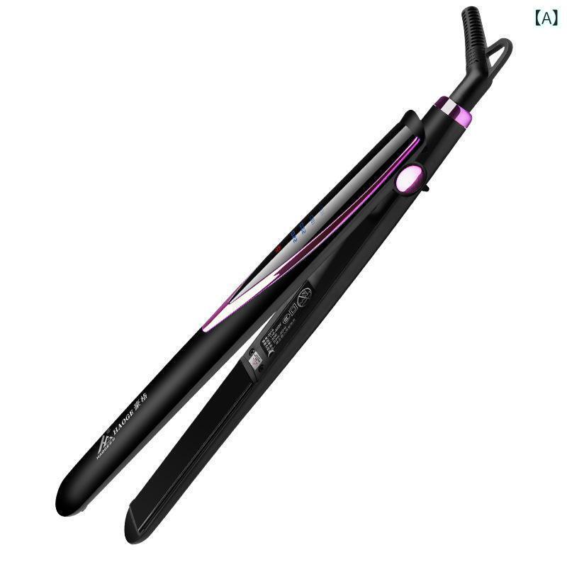 ヘアアイロン ストレートアイロン カールアイロン 2way マイナスイオン ストレート...