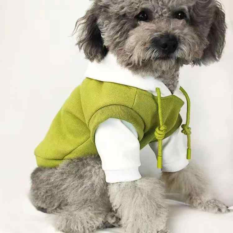 ペット 服 犬 猫 小型犬 かわいい ポリエステル 春秋 軍緑色 ピンク(x5)