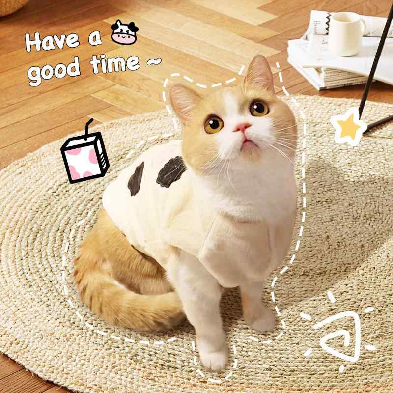 ペット 服 猫 犬 春秋 秋冬 保温 防寒 ノースリーブ かわいい 防毛 抜け毛防止 フリース 小型犬 中型犬..