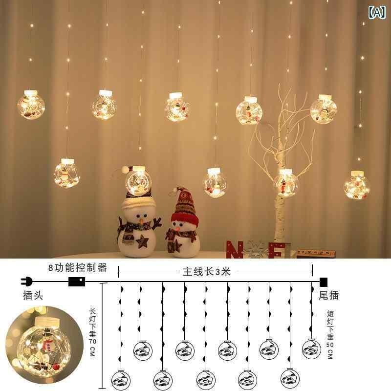 クリスマス イルミネーション ライト カーテン...の紹介画像2