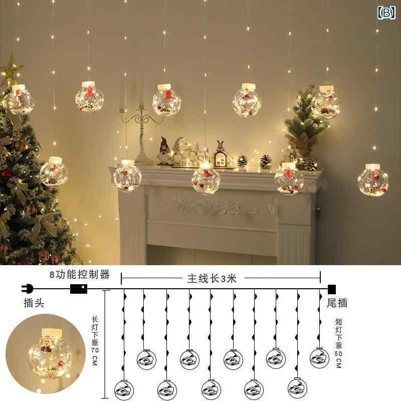 クリスマス イルミネーション ライト カーテン...の紹介画像3
