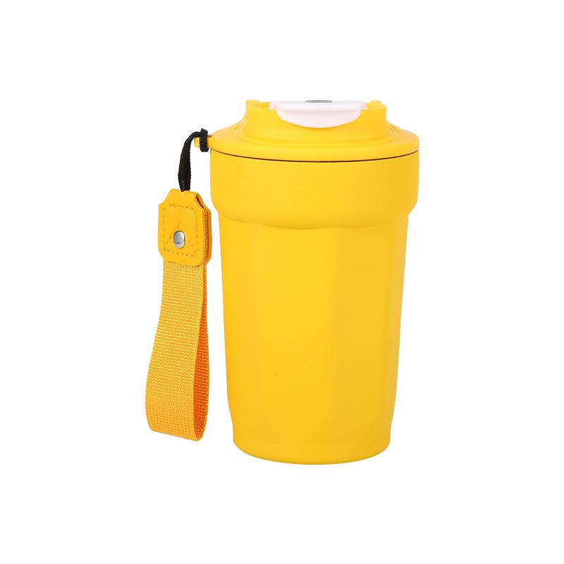 保温杯 レディース 316ステンレス 八角形 コーヒーカップ 携帯用 水筒 大容量 軽量 保温 通勤 通学 ア..