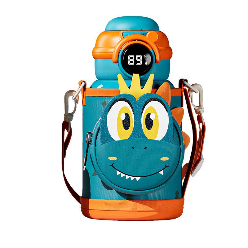 水筒 子供用 大容量 500ml ステンレス 保温 保冷 ストロー付き キッズ 学生 キャラクター かわいい 水..