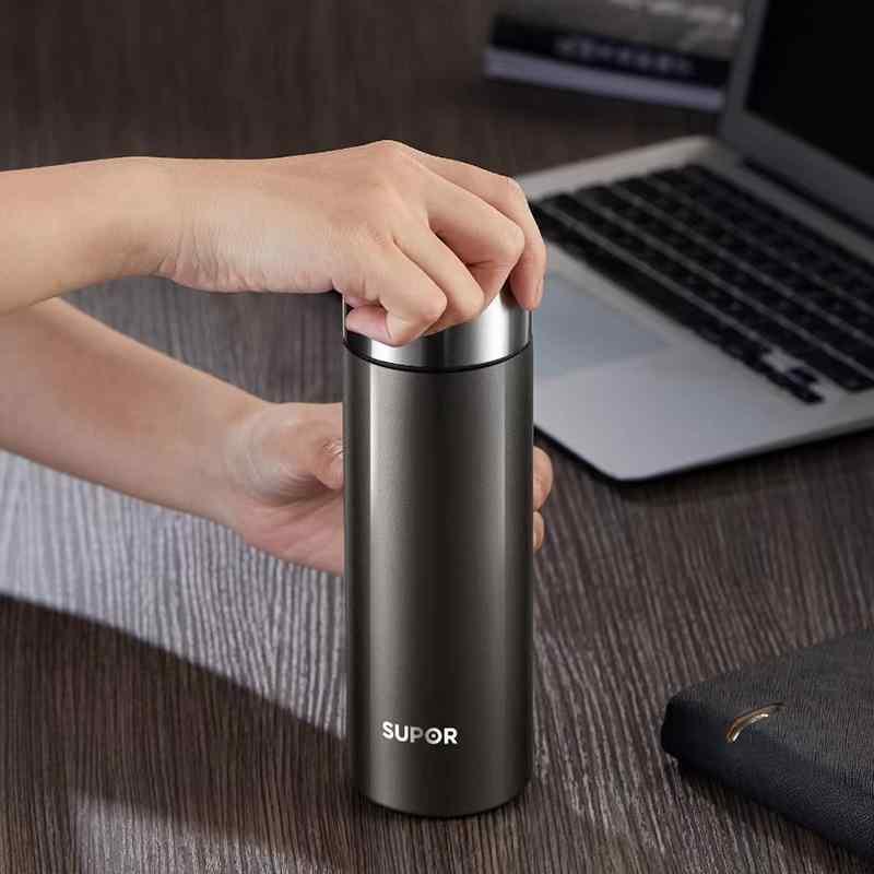 水筒 メンズ ビジネス 316Lステンレス鋼 真空断熱 高見え 携帯用 ギフトボックス 430ml 贈り物 茶こし..