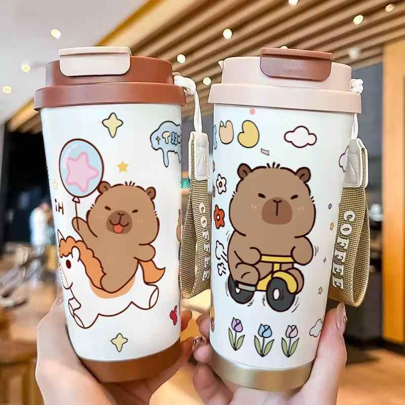 タンブラー レディース メンズ 530ml 316ステンレス 保温 保冷 携帯 マグボトル 水筒 車載 オフィス ア..