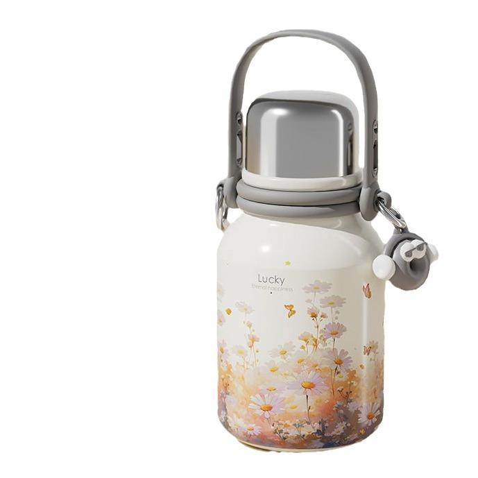 水筒 レディース 学生 大容量 316ステンレス鋼 保温 保冷 携帯用 真空断熱 家庭用 アウトドア スポーツ..