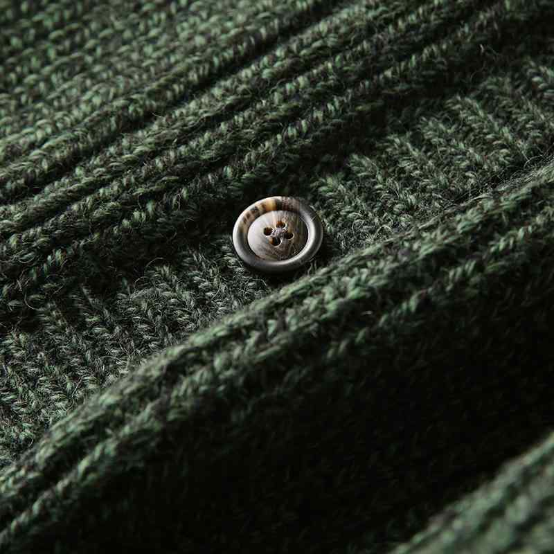 ニット カーディガン メンズ 秋冬 厚手 ニット トップス Vネック 長袖 コットン ゆったり 羽織り リラックス ウェア 部屋着 普段使い