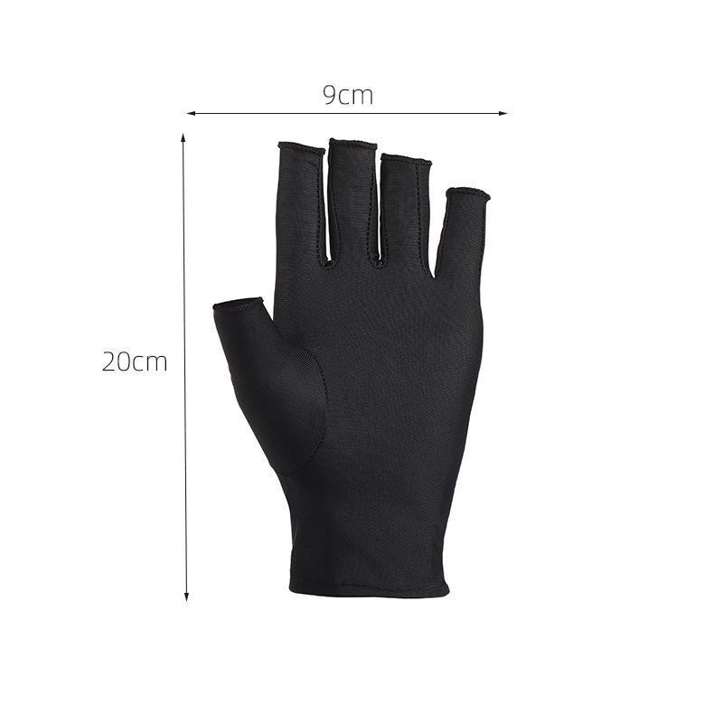 手袋 レディース UVカット手袋 薄手 アームカバー 日焼け止め 紫外線対策 接触冷感 スマホ対応 美容 ネイルケア 黒 白