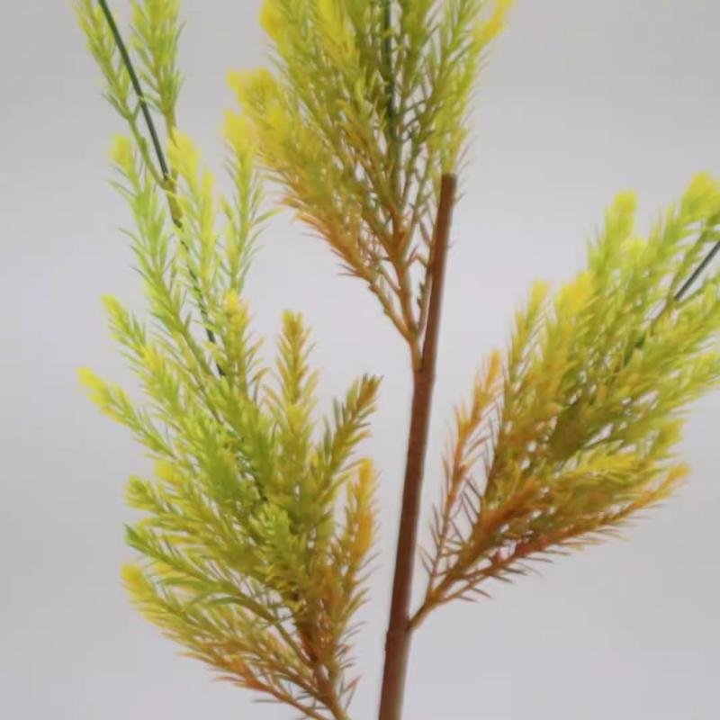 造花 アートフラワー 千層金 黄色 橘色 結婚式 インテリア 撮影道具