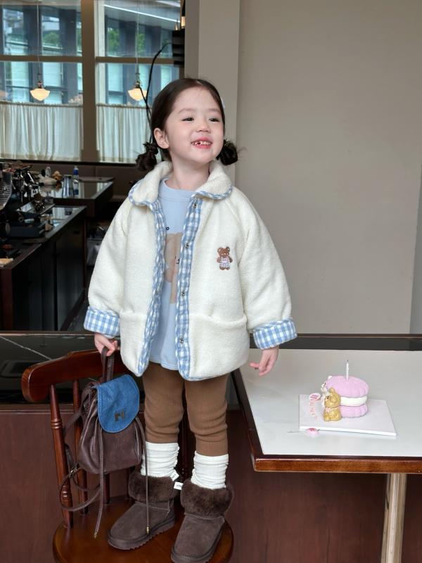 子供服 ジャケット 女の子 かわいい 韓国風 中小サイズ アウター ポリエステル 長袖 秋